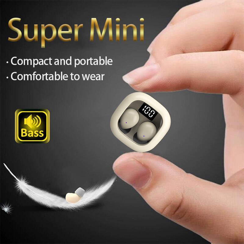 SK19 Bluetooth 5.3 イヤホンミニ不可視ヘッ - Wireless Earbuds Tws のレビューと価格