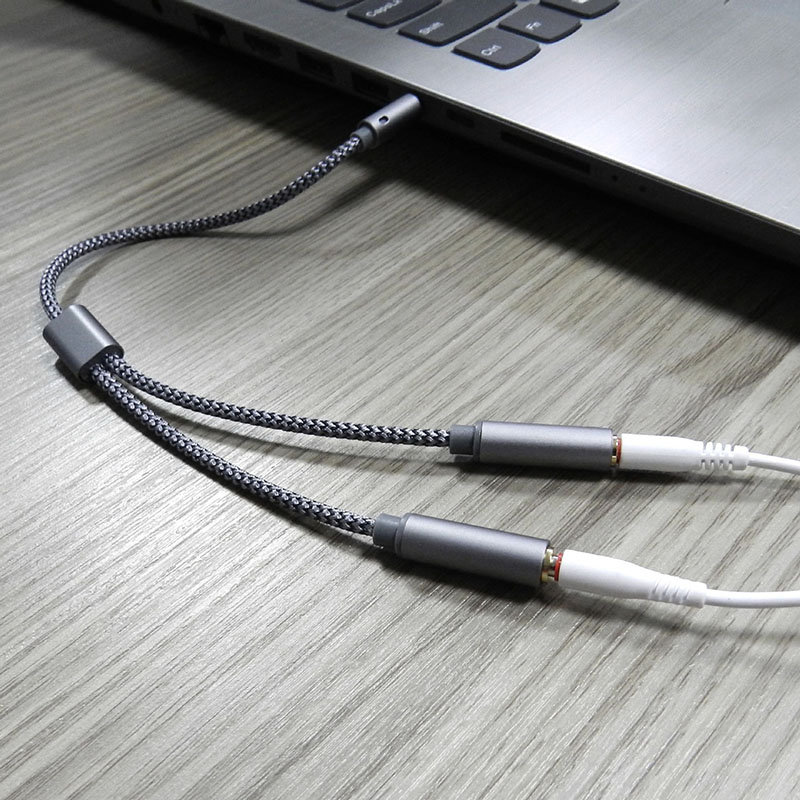 1 個 3.5 ミリメートルオーディオスプリッター Y ジャ - Earphone Splitter Jack のレビューと価格