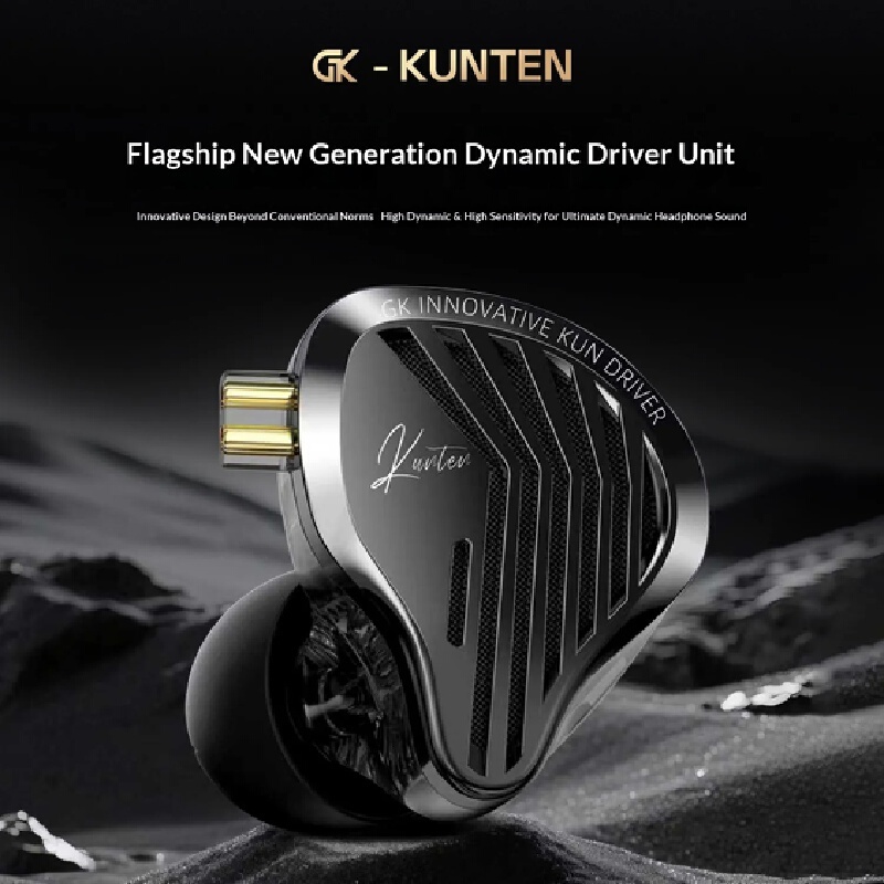 Gk Kunten 有線インイヤーヘッドホン Hifiモニタ - Audiophile Headphone Wired のレビューと価格