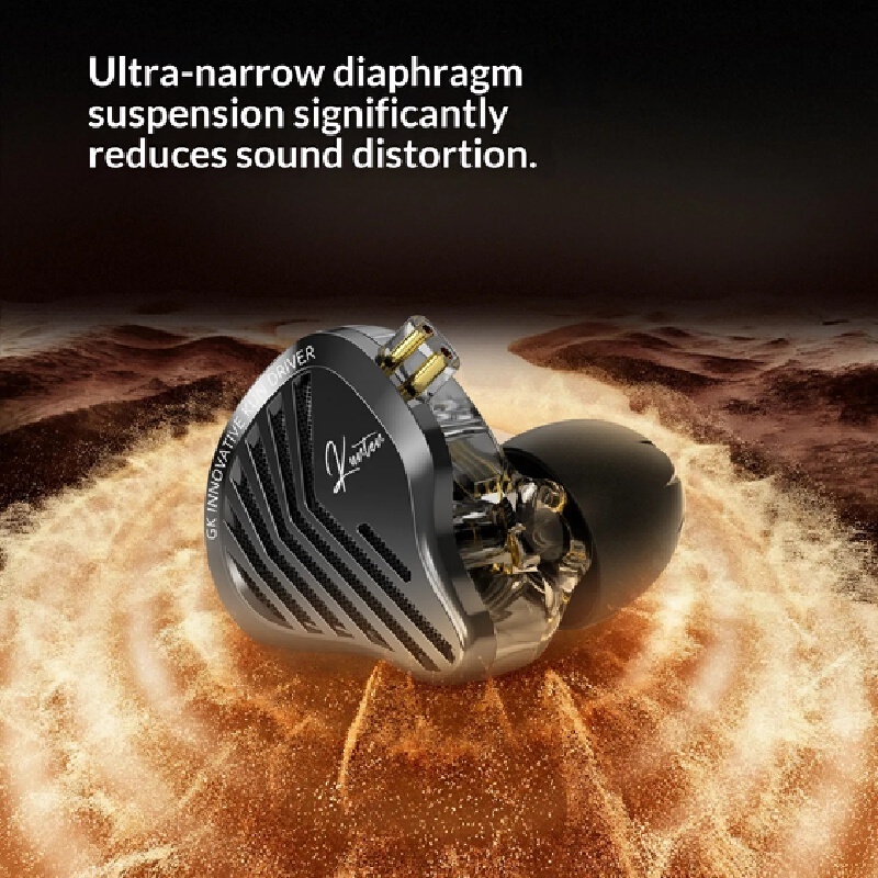 Gk Kunten 有線インイヤーヘッドホン Hifiモニタ - Audiophile Headphone Wired のレビューと価格