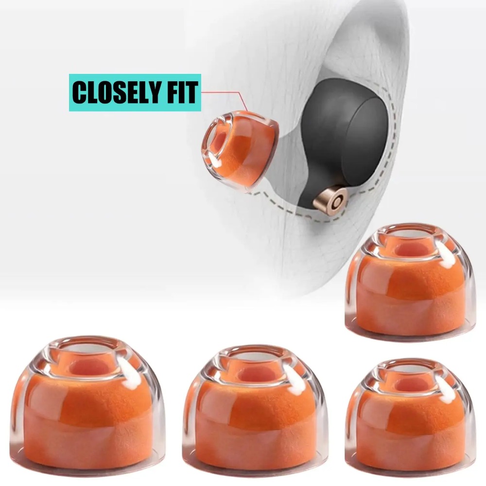 S/M/L シリコーン + メモリーフォームイヤホンイヤーチ - Earphone Foam Tip のレビューと価格