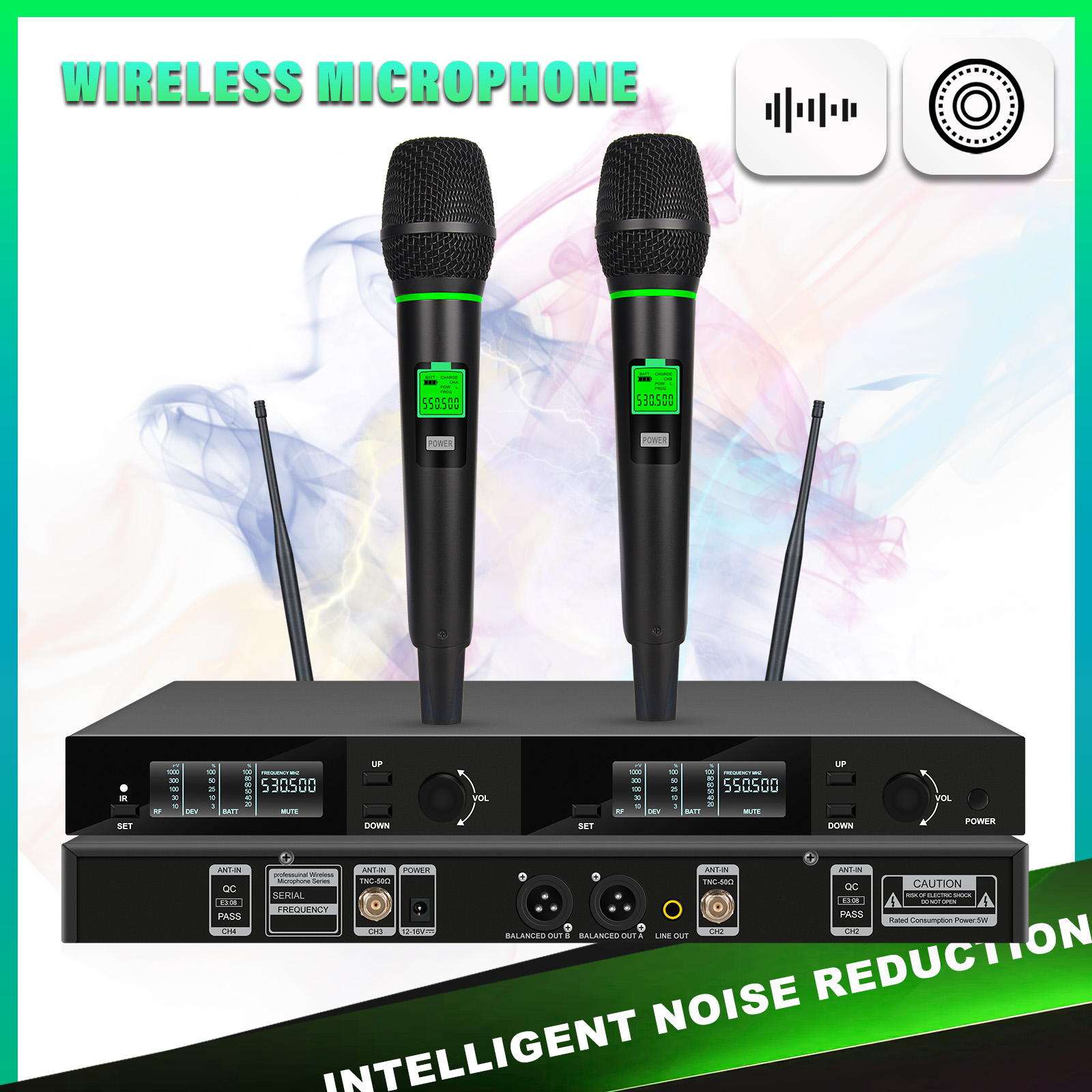 ワイヤレスマイクシステム リアルUHF デュアルコードレスマ - Shure Mic Sm58 のレビューと価格
