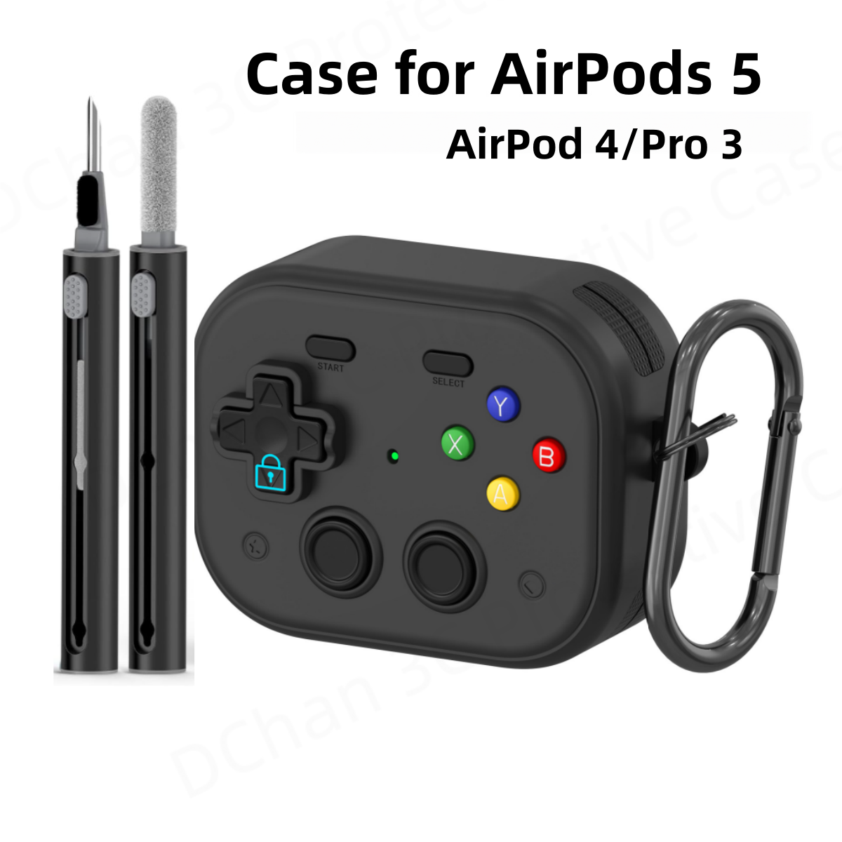 2026年版AirPods 5用ゲームケース。全身を保護する - Headphone Case Hard のレビューと価格