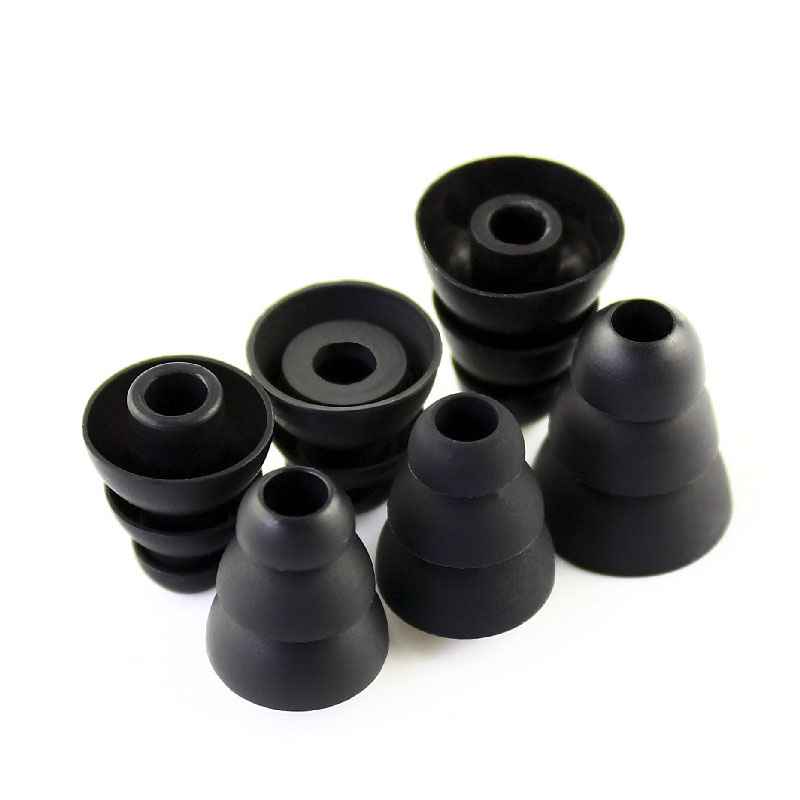 シリコンインイヤーキャップ,3層,12個。 - Earphone Foam Tip のレビューと価格